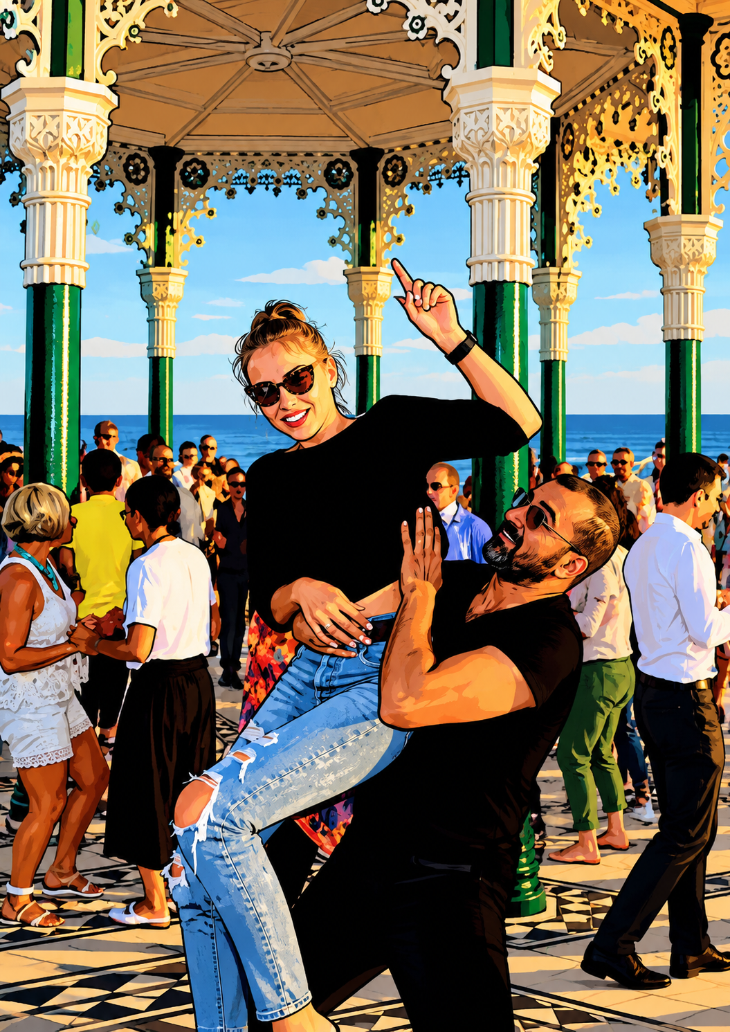 Poster for Salsa by the Sea